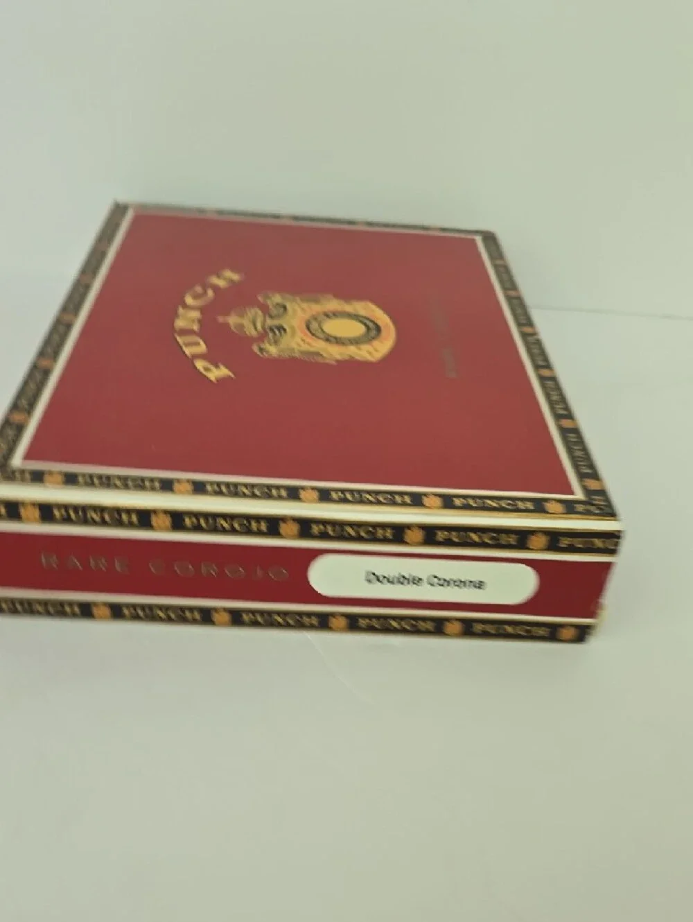 Vintage Punch Rare Corojo Red Empty Cigar Craft Box